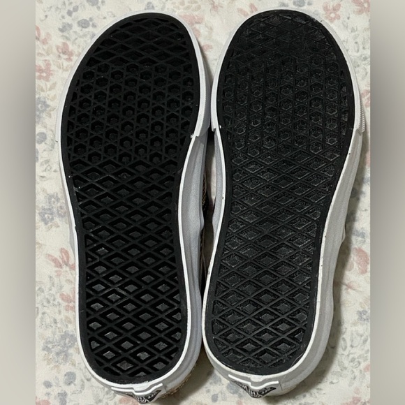 Vans Leather/Snake Pattern Slip-Ons - Picture 9 of 11